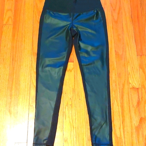 Athleta Gleam Faux Leather Leggings - Picture 5 of 10